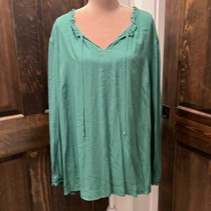Jade Green Blouse